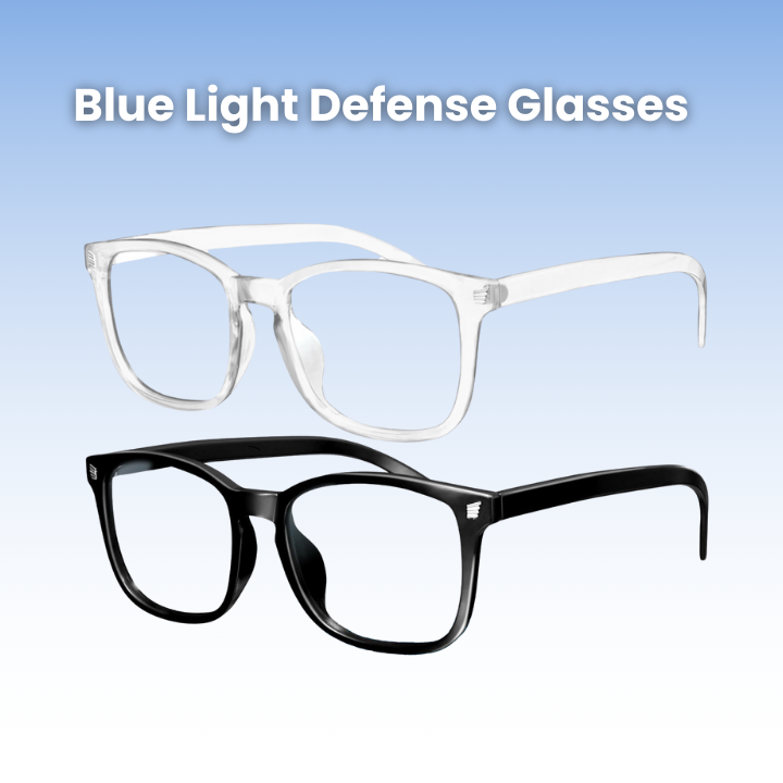 Blue Light Defense Glasses (2pcs)